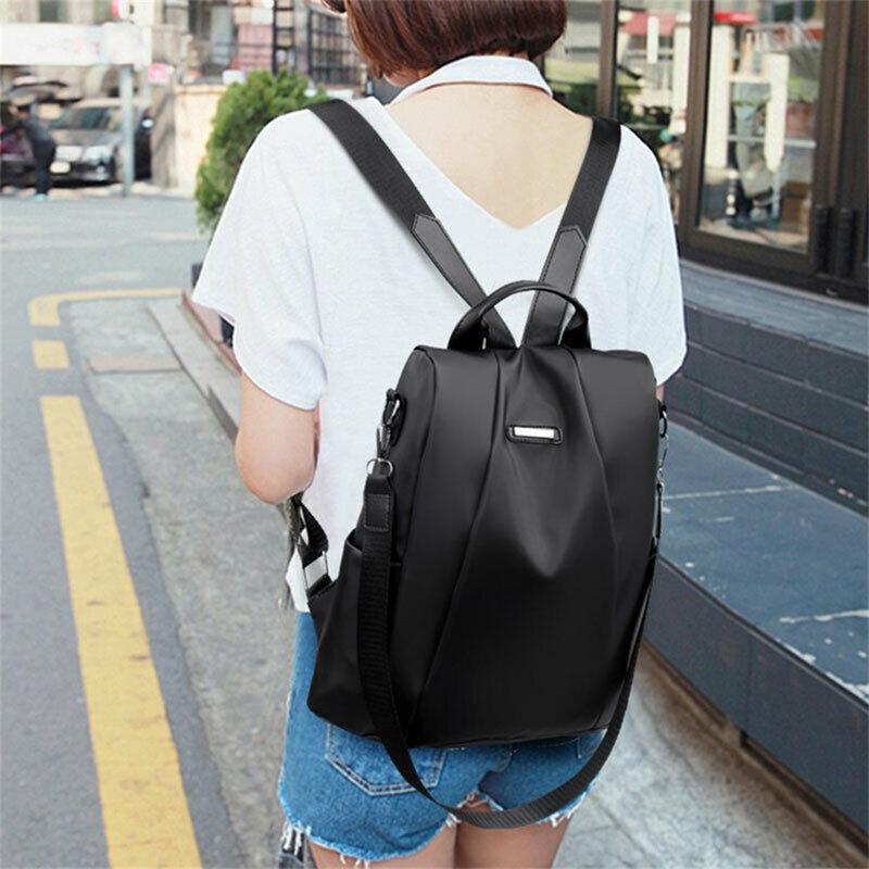 Fashion Large Capacity Women School Shoulder Bag Anti-Theft Backpack Waterproof Rucksack Travel Satchel 4