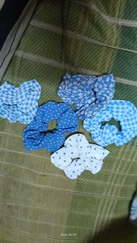 Product Review of ED - 7PCS / SET IKAT RAMBUT SCRUNCHIE CEPOL / KUNCIRAN RAMBUT SCRUNCHIE BULU SET from D**a 1