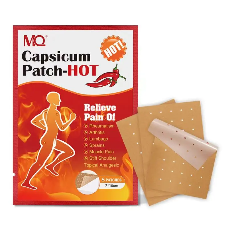8 Stickers/bags, self-heating pepper patch, relieve body soreness