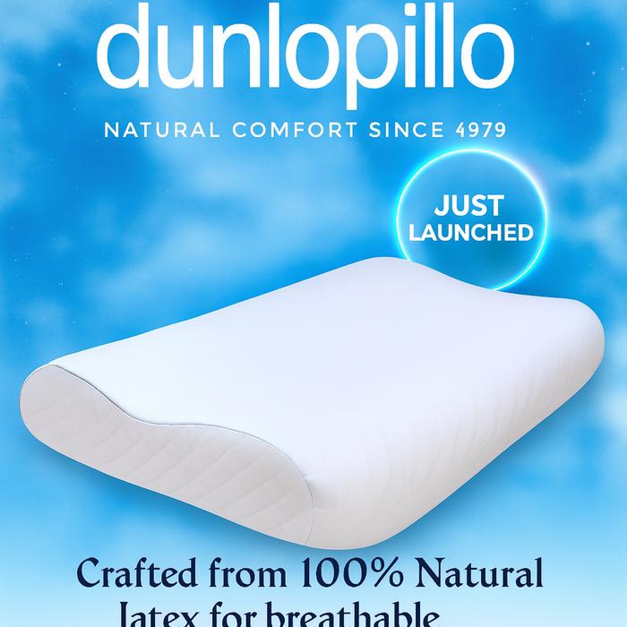 Gambar Dunlopillo Ergo Cooling Edition - Bantal Latex Premium dengan Cooling Cover & Exclusive Box dari Dunlopillo Kota Administrasi Jakarta Pusat Tokopedia