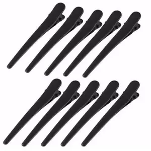 Isi 10 pcs Jepitan Rambut seri Bebek Warna Hitam Ukuran Besar