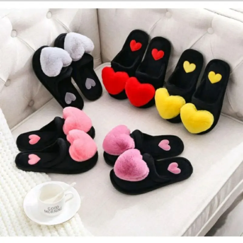 jb89 sandal bulu slop bustong dewasa wanita size 36-40 0