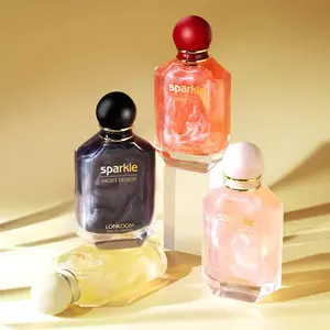 LONKOOM Sparkle Red/Pink Parfum 100ml EDP Parfum Premium Wanita Pria Pear Patchouli - Sparkle Red 100ml