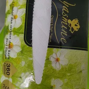 Yasmine Tisu Wajah 10 PACK 360 Lembar 3 Ply Lembut Kuat Aman untuk Kulit Sensitif Tisu Kering Murah Promo Tissue Dapur
