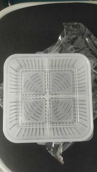 Product Review of FOOD KONTAINER/Tempat kotak tirisan saringan wadah bumbu dapur cabai bawang 4 sekat tempat buah sayuran dengan penutup toples persegi bawang transparan from n**t 0