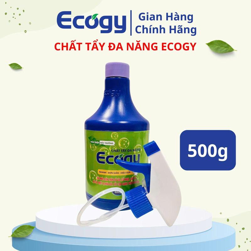   Chỉ mua khi đã có chai Chất trợ tẩy Ecogy tem màu vàng  - Chất tẩy đa năng Ecogy 500g 