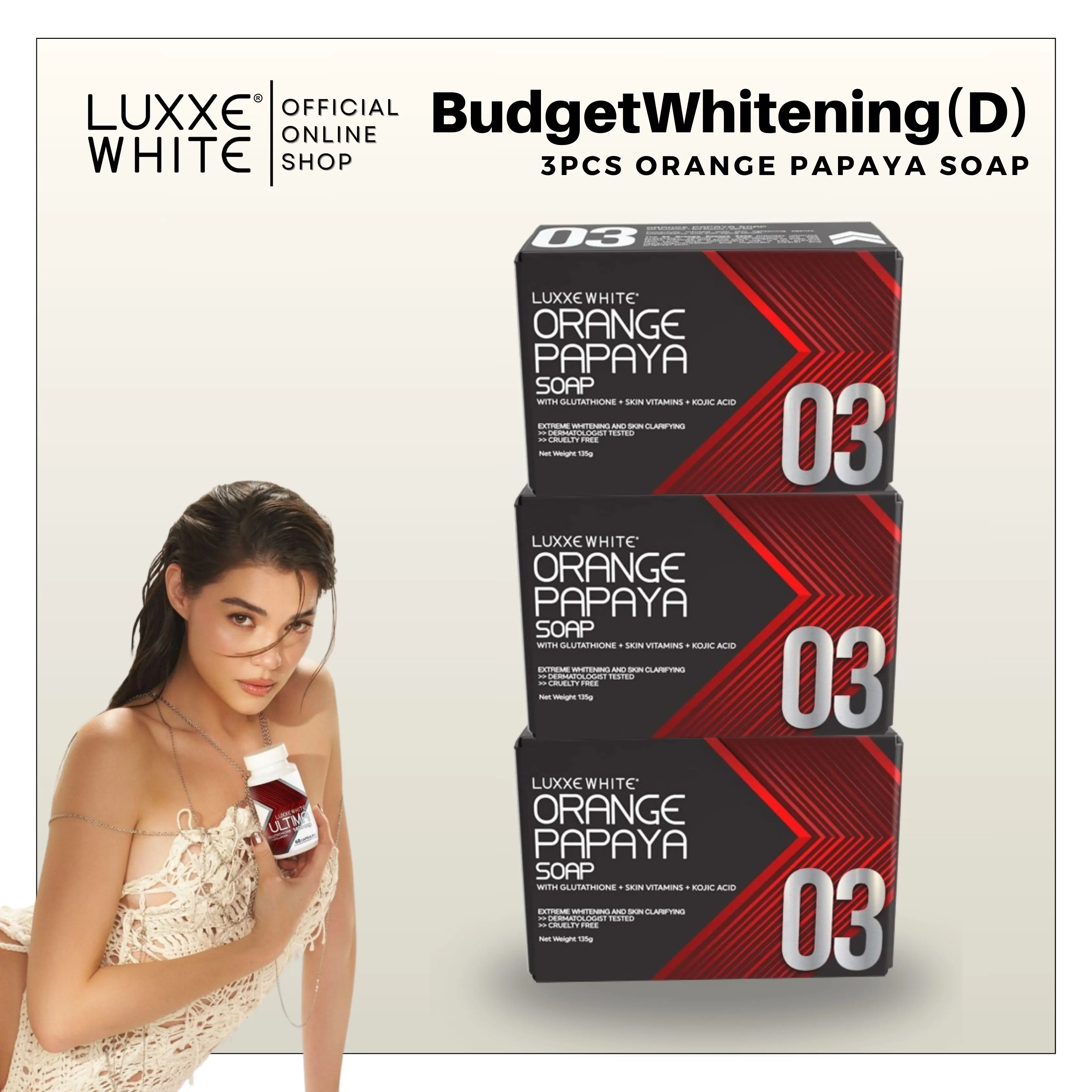 LUXXE WHITE BUDGET WHITENING SET D (Glutathione, Kojic and Skin Vitamins) - TikTok Shop Philippines LUXXE WHITE BUDGET WHITENING SET D (Glutathione, Kojic and Skin Vitamins) - TikTok Shop Philippines