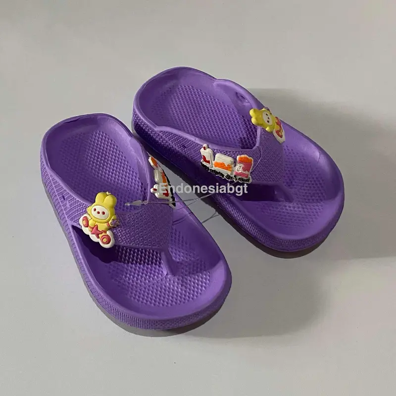 SALE Sandal Anak Laki-laki Perempuan Baby Kids Model Baim Karakter Lucu 7