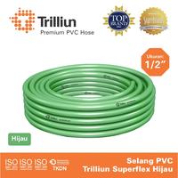 Gambar Selang Air PVC Trilliun Superflex 1/2" Inch - 10 Meter - Biru dari Trilliun Kab. Pasuruan 5 Tokopedia