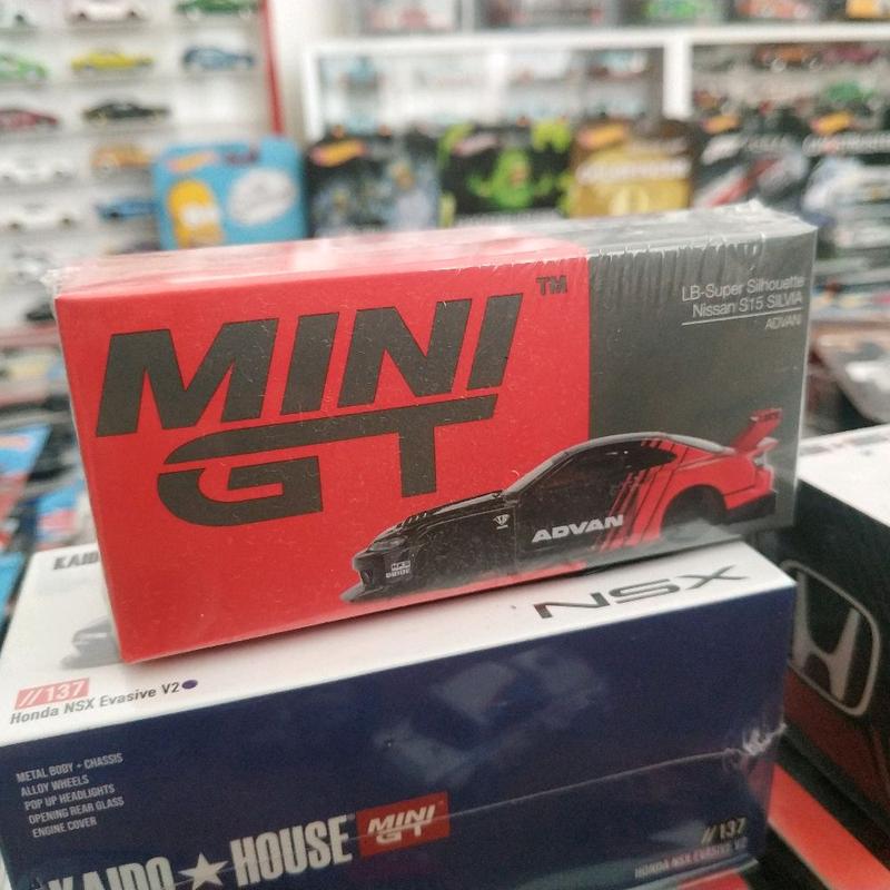 Minigt silvia S15 lbwk mainan mobilan Toy 0