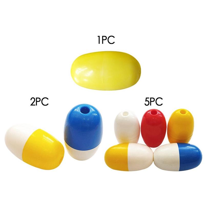 1/2/5pcs Random Color Anchor Rope Parts Accessories Mark Ball Fishing Positioning Ball Floating Markers PP Float Balls 2