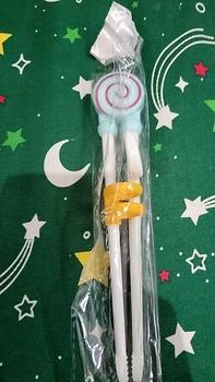 Product Review of BISA COD H6097 Sumpit Anak Karakter / Training Chopstick / Sumpit Training Anak Bayi Karakter Unik Anak-Anak from b**e 0