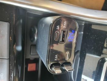 Product Review of Volza Retractable Charger (4in1) Kabel Fast Charging Cable Adaptor Aluminium Panjang iphone from w**n ** 1