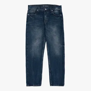 Trondheim Celana Jeans Denim Pria Reguler Reyes Tint Whisker regular