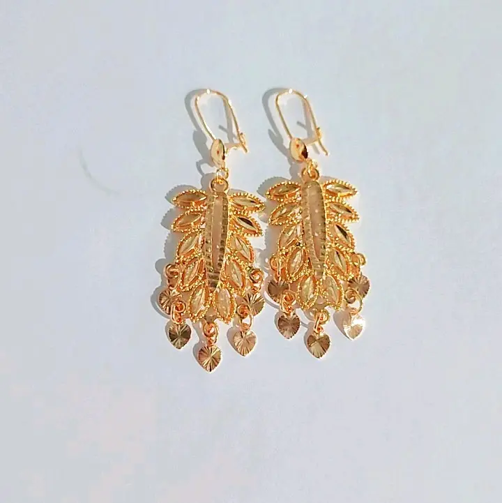 Anting Xuping Juntai Dubai dengan Desain Elegan Dewasa Earrings 3