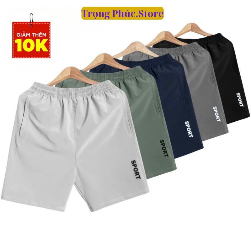 [Giảm giá] Combo 5 quần đùi sport thể thao nam giá rẻ, thích hợp chạy bộ tập gym, đi chơi, hoạt động ngoài trời , thể dục thể thao phong cách trẻ trung năng động.-QDS05