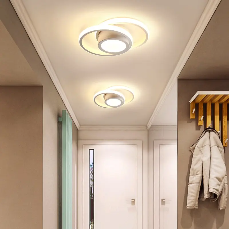 【Ready COD】Lampu Plafon 3 Warna LED Ceiling Lamp Sederhana Modern Lorong Koridor Ruang Tamu Balkon Lampu Gantung 3 Colors Lampu Plafon LED Ceiling Light Lampu Hias Gantung Rumah Ruang Tamu Kamar Minimalis Tempat Lampu Plafon Ceiling Lamp aesthetic Room 2