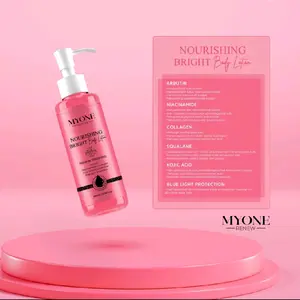 (100pcs) myone premium whitening body lotion 100% original BPOM 100gr Mencerahkan Tubuh Arbutin Wangi isi (100pcs)