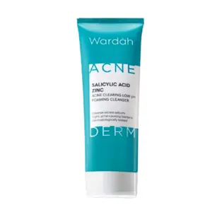 Wardah Acnederm Low pH Foaming Cleanser 50ml - 100ml