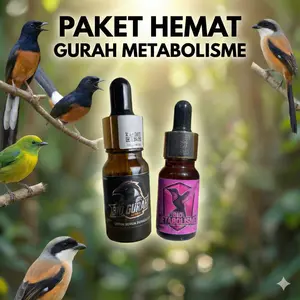 Paket Hemat Gurah & Metabolisme Juragan Kicau Biotechnology - Solusi Herbal untuk Suara Kristal & Napas Panjang - Bio Gurah Herbal