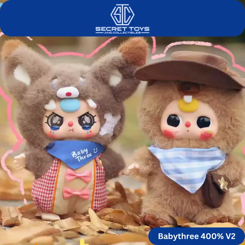 Baby Three 公式限定品 未開封 400% 100% 2個セット baby three 400 ver 2 full box secrets - TikTok Shop Malaysia