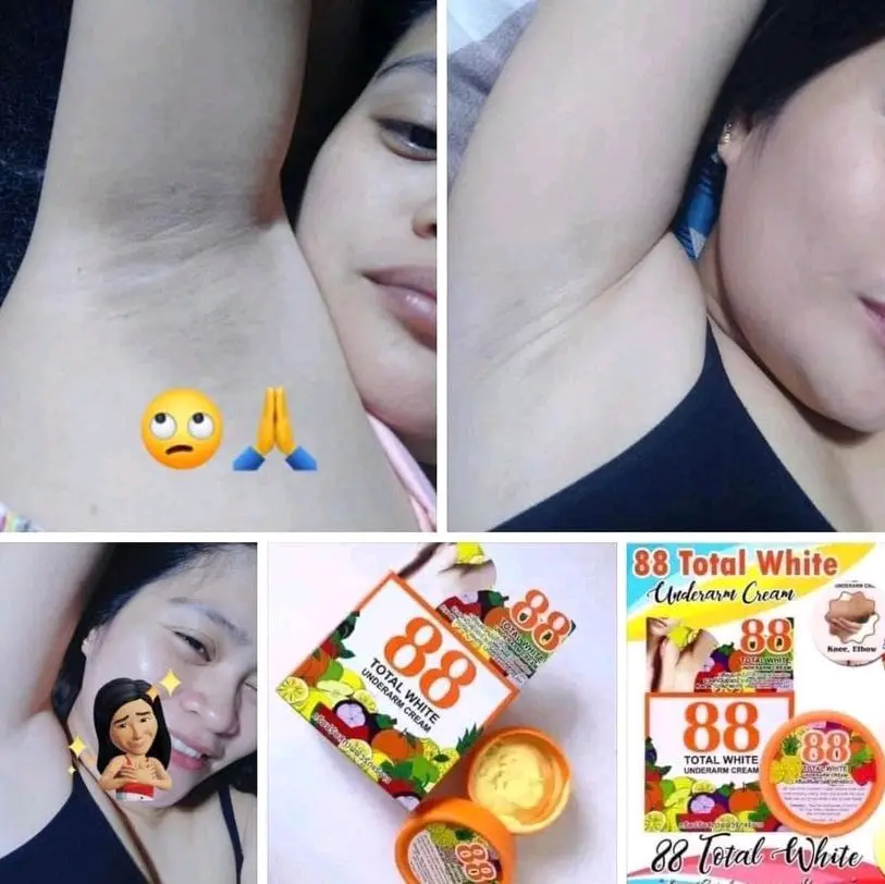 88 Total White Underarm Cream - Fragrance Free Brightening