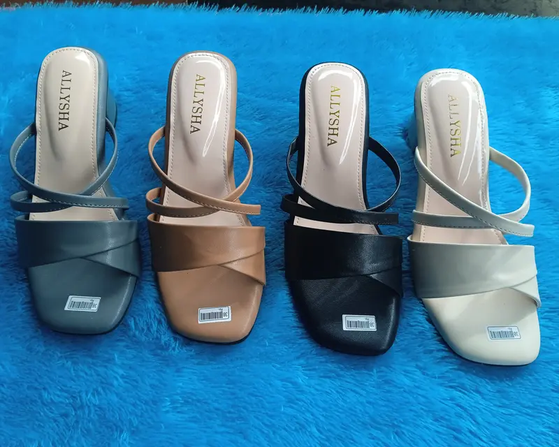 Sendal Wanita Hills hak 5cm model terbaru dengan tampilan yang lebih elegan/versi 007 Sandal 0