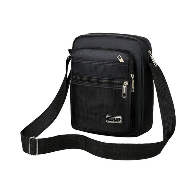 Product Introduction of AT Summer Men'S Nylon Fabric Diagonal Span Bag Single Shoulder Men'S Bag Outdoor Leisure Multi-Purpose Bag 13