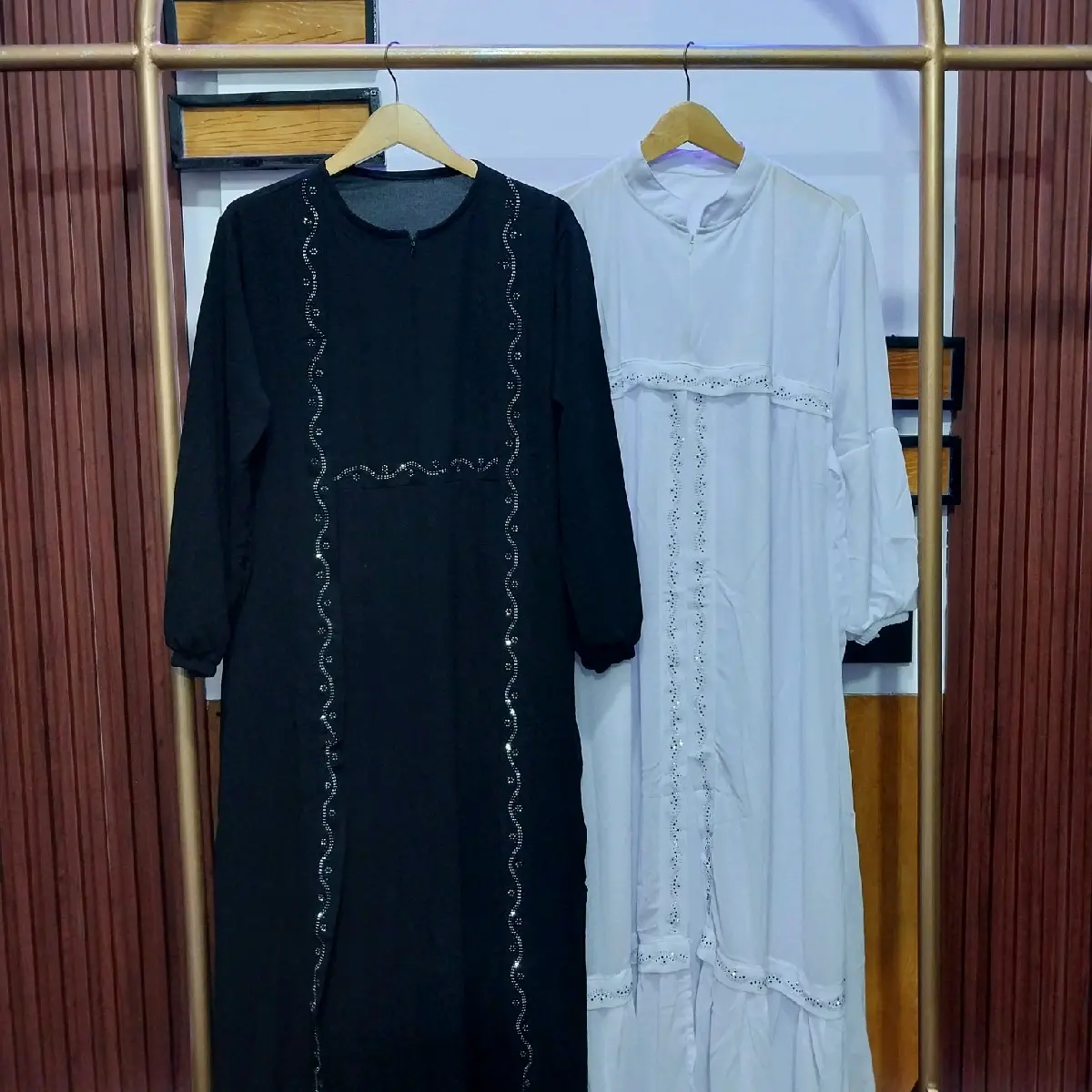 Gamis brukat ceruty mewah