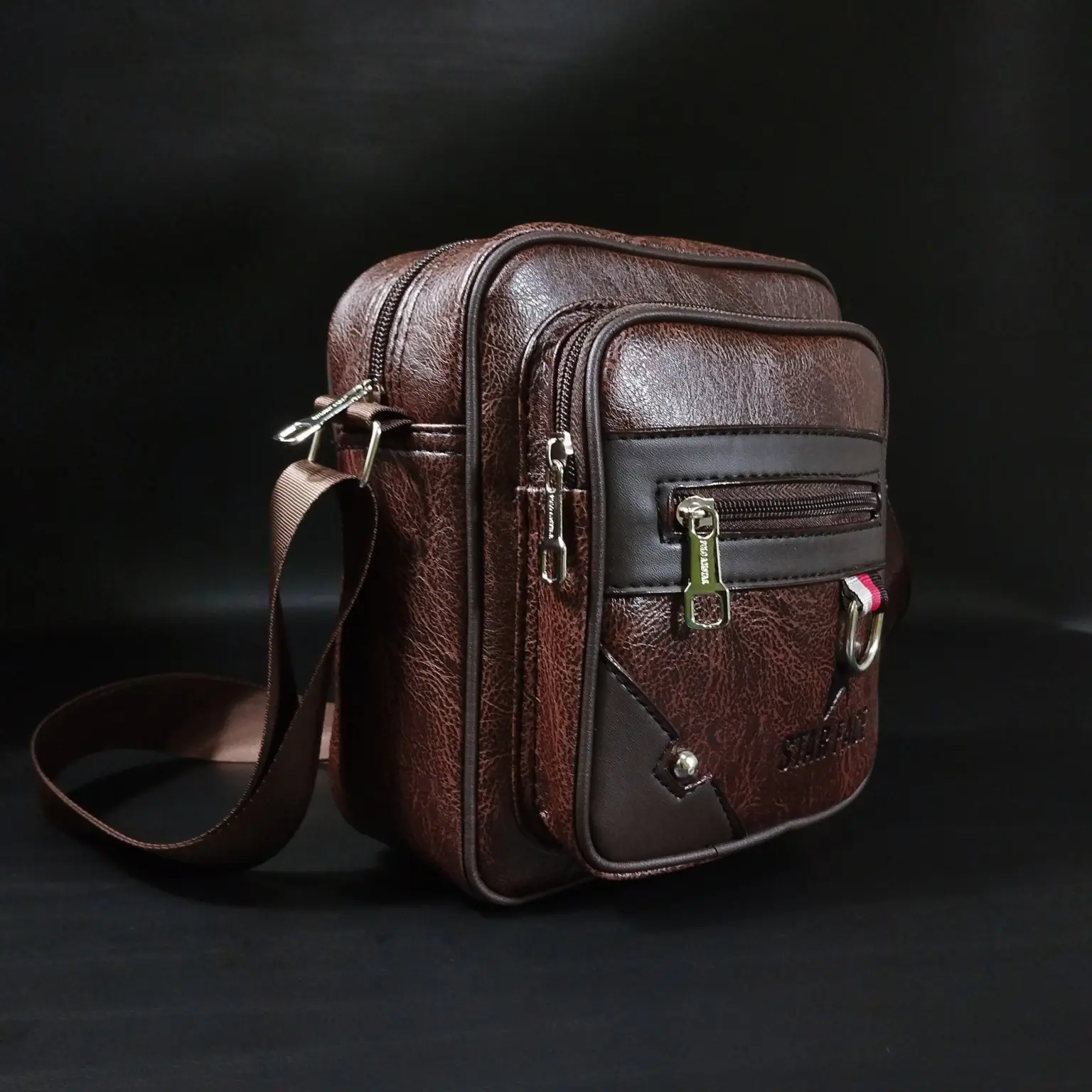StarFace Tas Selempang Slingbag Crossbag Distro Pria Kulit Premium Cowok Waistbag sling  bag