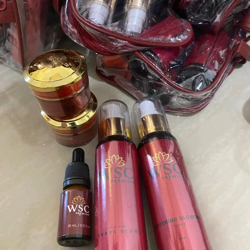PAKET CREAM WSC ORGANIC SKINCARE / WSC PREMIUM  PAKET ATAW / WGAW+SERUM  Mencerahkan Wajah Perawatan Muka 7