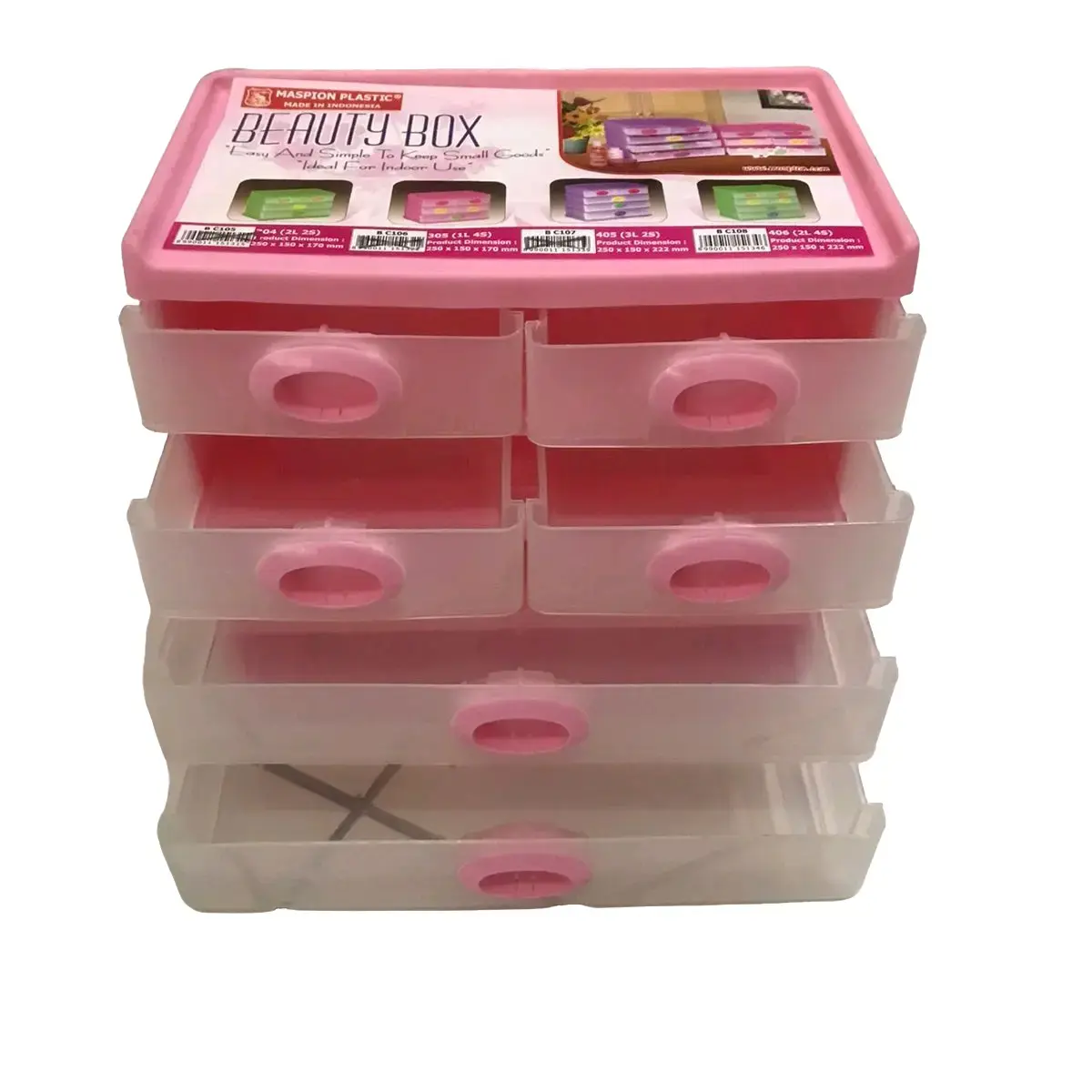 Beauty Box/Tempat Makeup 406 (2L 4s) serbaguna