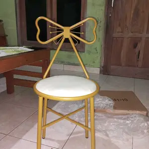 Homedoki Kursi Kamar Tidur Dressing Stool Kursi Rias Meja Rias Bangku Chair Furniture Anti Slip Anti Karat Tahan Air