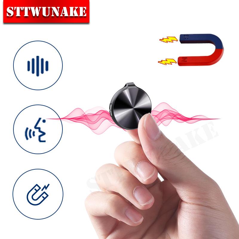 Built-in Magnet Mini Voice Activated Recorder Small Digital Audio ...