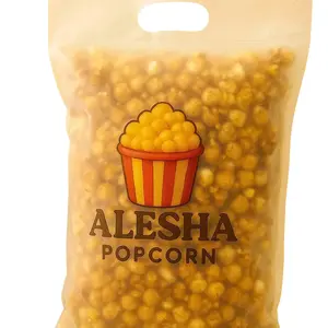 Alesha Bintang Popcorn Rasa Caramel 500g Snack Cemilan Manis Jagung Food Makanan