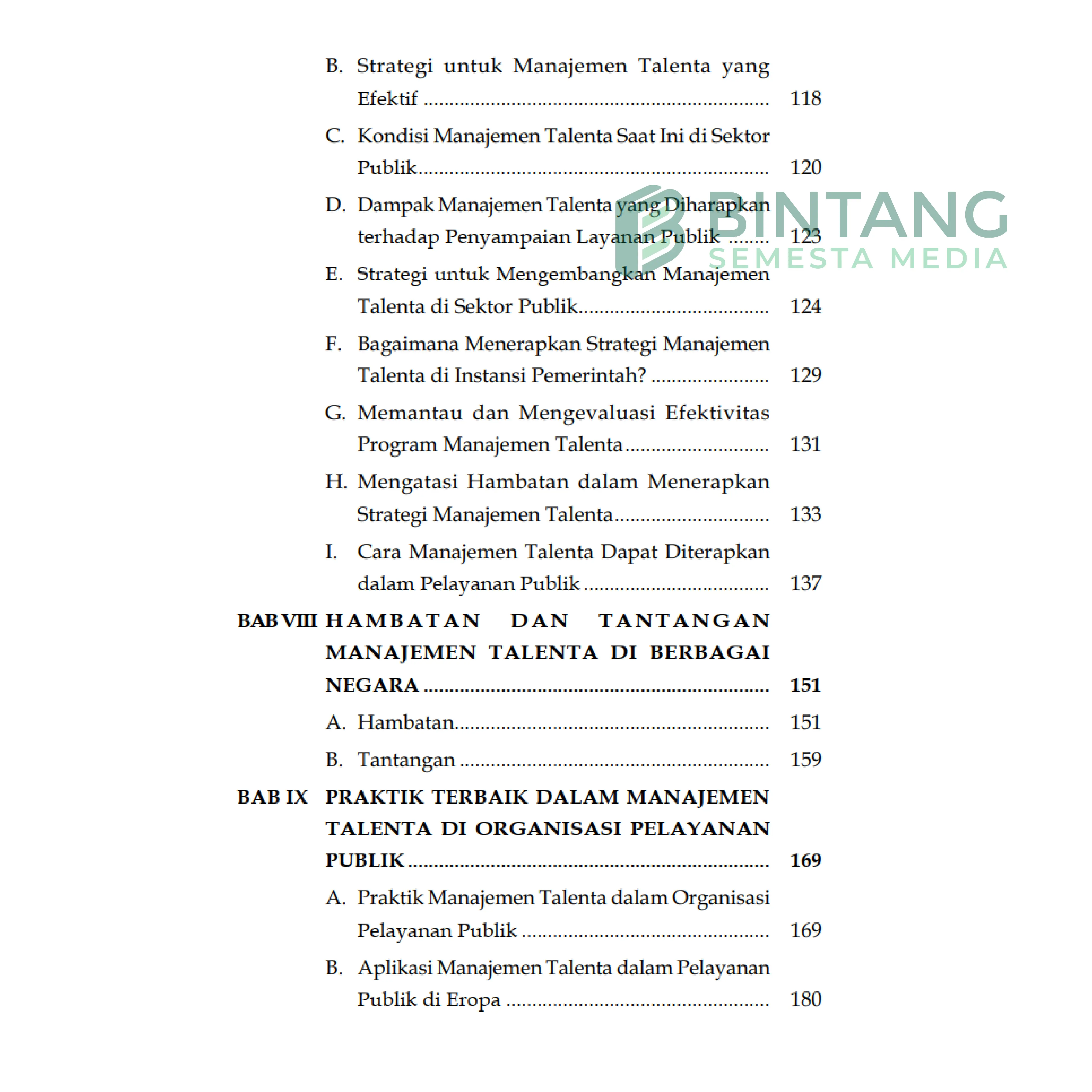 Manajemen Talenta dan Pelayanan Publik - Dr. Zainul Abidin, M.Si.