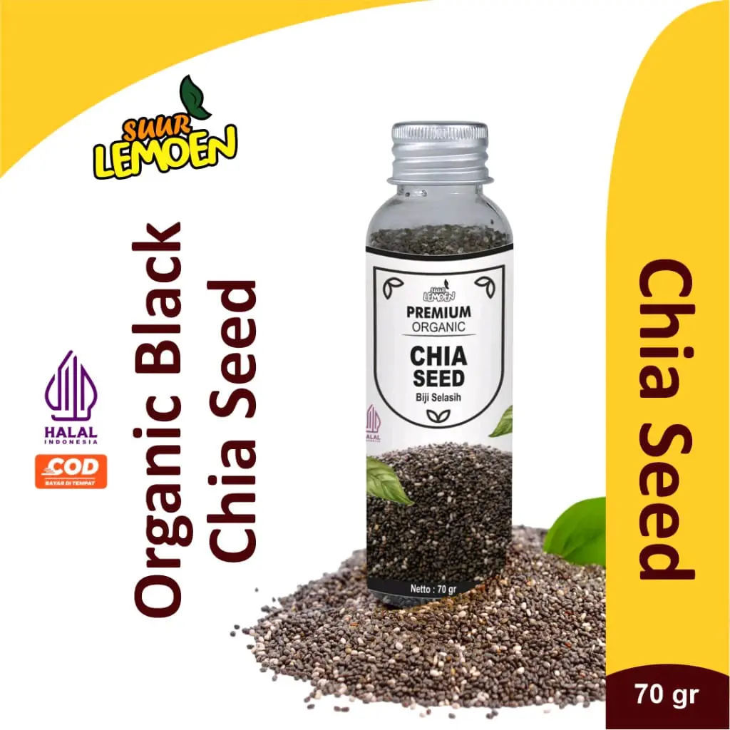 SUUR LEMOEN Chia Seeds 70 gr Organik With The Mother