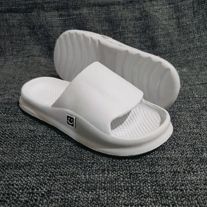 Eva sandal pria / wanita slip on size 36-44 full karet / eva sendal unisex Hitam Pink Putih 1