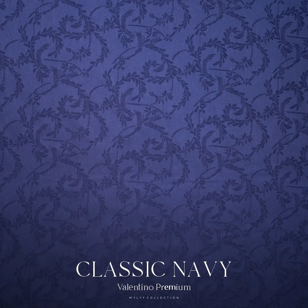 CLASSIC NAVY - VALENTINO JAGUARD 