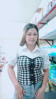 Product Review of Suzan Blouse Kemeja Mix Cotton Knit - Rajut Korea Style Atasan Wanita TM 70135 from h**i 3