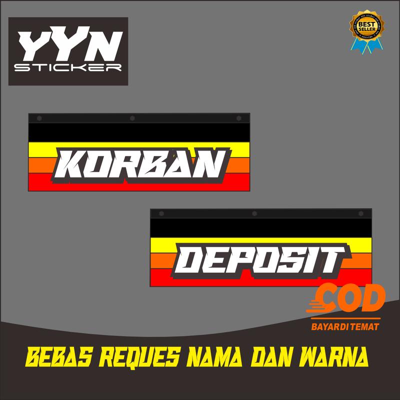 STICKER EBLEK TRUCK BISA REQUES SIAP TEMPEL Car 5