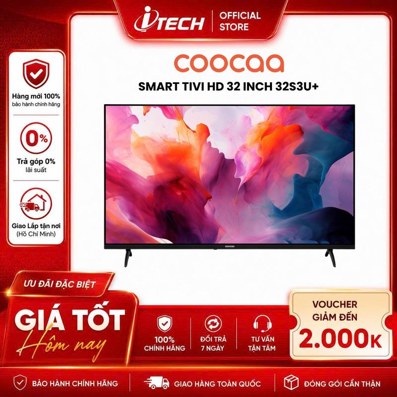 32S3U+ - Smart Tivi HD Coocaa 32 Inch 32S3U+