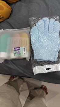 Product Review of Goto [COD] Truvic Bath Glove Sarung Tangan Mandi Penggosok Badan Penghilang Daki from p**a d**r 0