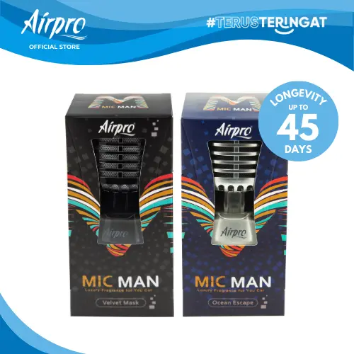 Airpro MicMan 2.0 Pengharum Mobil / Parfum Mobil Premium