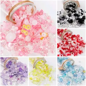 Alesha.beads Manik-Manik Campur MIX Beads All Varian Acrylic Beads For DIY Handmade Bracelet