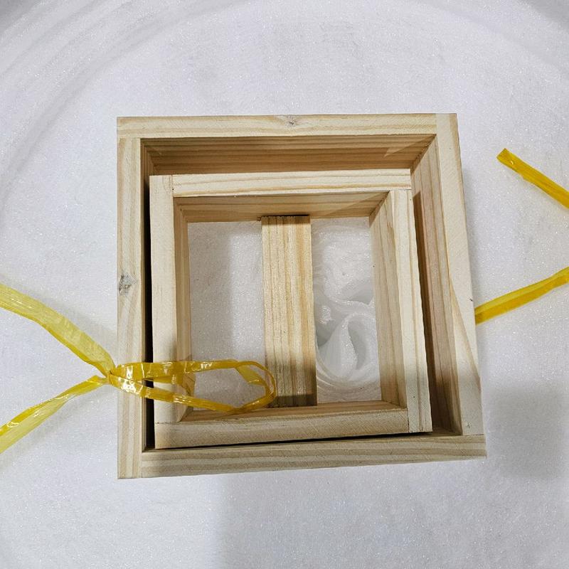  Bộ khuôn gói bánh chưng size lớn 18x18 làm ra bánh 15.5cm   khuôn làm bánh chưng   bộ khuôn gỗ vuông 