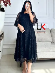 UK-Fashion - Peony Dress Semifrancis Glossy Premium