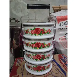 Rantang Enamel - Rantang Tenong 18 Susun 4 Maspion