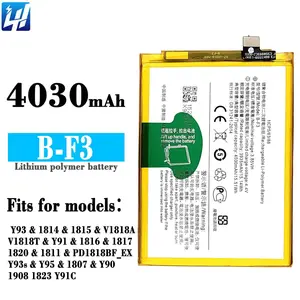 Baterai Batre Y91 Y91C Y93 Y95 Y1S 1807 1814 1816 1817 1820 1811 Model  V1vo B-F3 B-F3 Battery