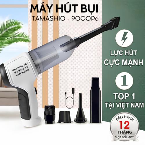 Máy Hút Bụi Cầm Tay 8 Đầu Không Dây , Máy Hút Bụi Ôtô Mini Lực Hút Cực Mạnh